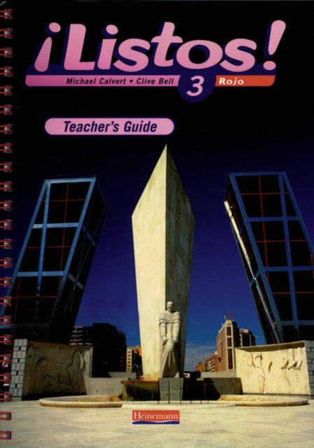 Book cover of: Listos! 3 Rojo Teacher's Guide. By: Michael Calvert