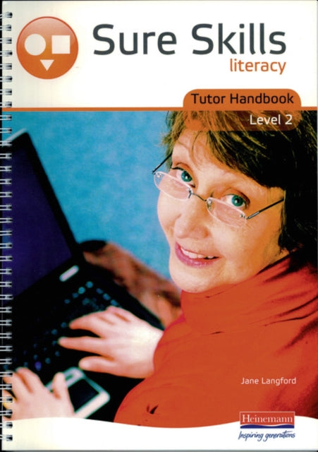 Book cover of: Sure Skills Literacy Level 2 Tutor Handbook. By: Jane Langford