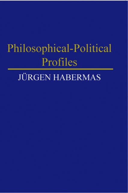 Book cover of: Philosophical-Political Profiles