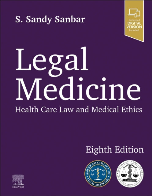Book cover of: Legal Medicine. By: American College of Legal Medicine