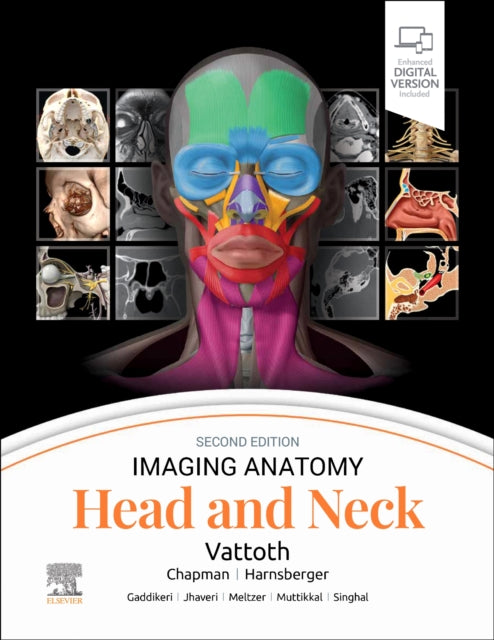 Book cover of: Imaging Anatomy: Head and Neck. By: Surjith Vattoth