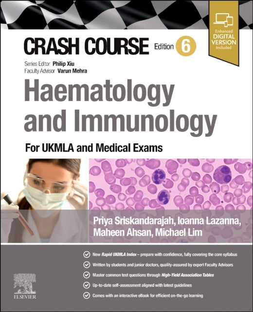 Book cover of: Crash Course Haematology and Immunology