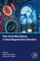 Book cover of: Role of Gut Microbiome in Neurodegenerative  Disorders. By: Mukesh Kumar Yadav