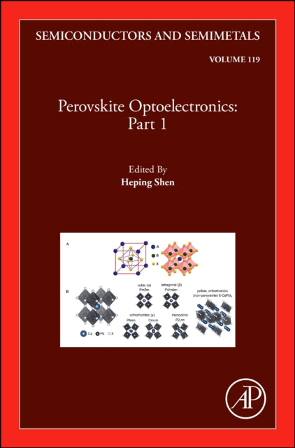 Book cover of: Perovskite Optoelectronics
