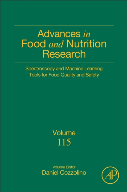 Book cover of: Spectroscopy and Machine Learning Tools for Food Quality and Safety. By: Daniel Cozzolino