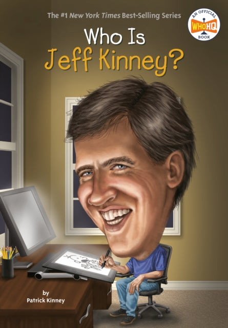 Book cover of: Who Is Jeff Kinney?. By: Patrick Kinney