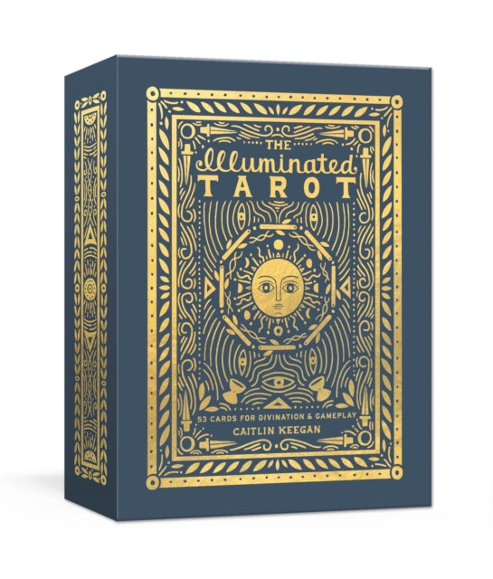 Book cover of: Illuminated Tarot. By: Caitlin Keegan