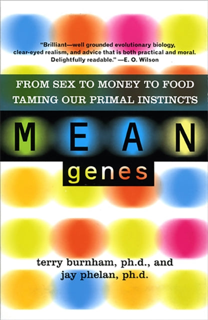 Book cover of: Mean Genes. By: Terry Burnham