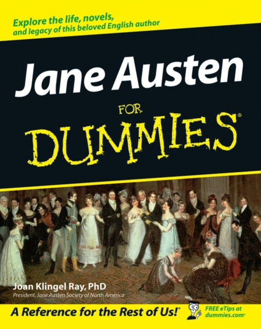 Book cover of: Jane Austen For Dummies. By: Joan Elizabeth Klingel Ray