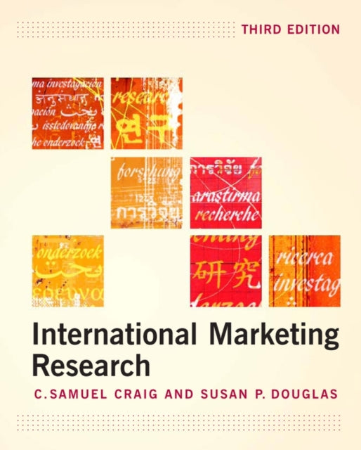 Book cover of: International Marketing Research. By: C. Samuel Craig