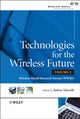 Book cover of: Technologies for the Wireless Future, Volume 2. By: Rahim Tafazolli