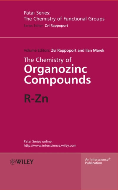 Book cover of: Chemistry of Organozinc Compounds, 2 Part Set