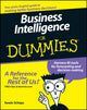 Book cover of: Business Intelligence For Dummies. By: Swain Scheps