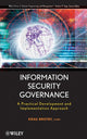 Book cover of: Information Security Governance. By: W. Krag Brotby, Krag Brotby