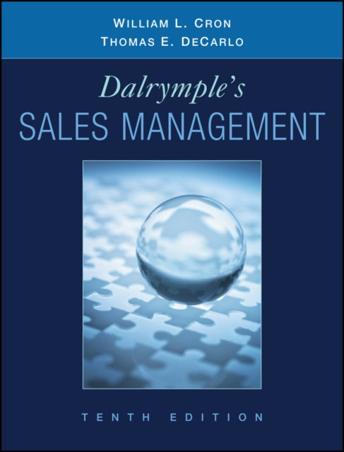 Book cover of: Dalrymple's Sales Management. By: William L. Cron