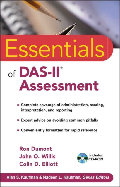 Book cover of: Essentials of DAS-II Assessment. By: Ron Dumont