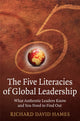 Book cover of: Five Literacies of Global Leadership. By: Richard David Hames