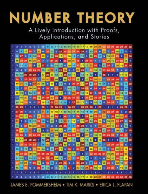 Book cover of: Number Theory. By: James Pommersheim