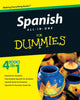 Book cover of: Spanish All-in-One For Dummies. By: Cecie Kraynak