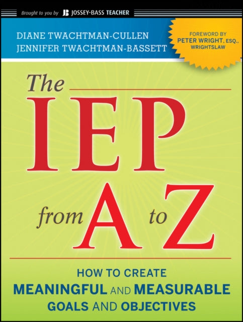 Book cover of: IEP from A to Z
