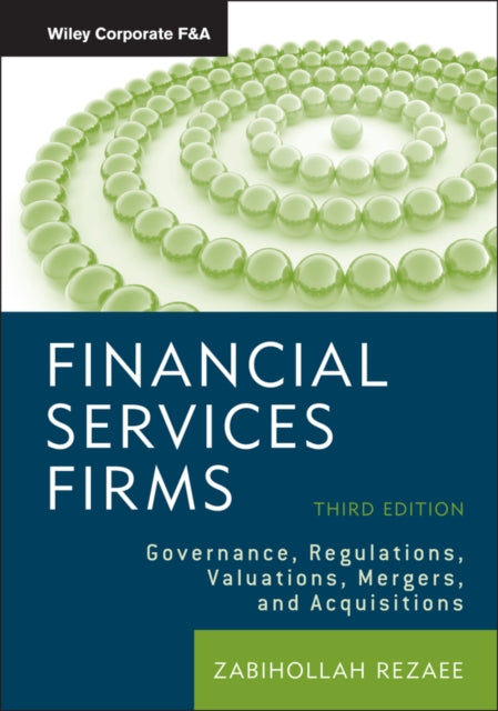 Book cover of: Financial Services Firms. By: Zabihollah Rezaee
