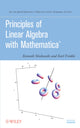 Book cover of: Principles of Linear Algebra with Mathematica. By: Kenneth Shiskowski