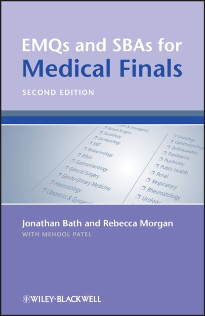 Book cover of: EMQs and SBAs for Medical Finals