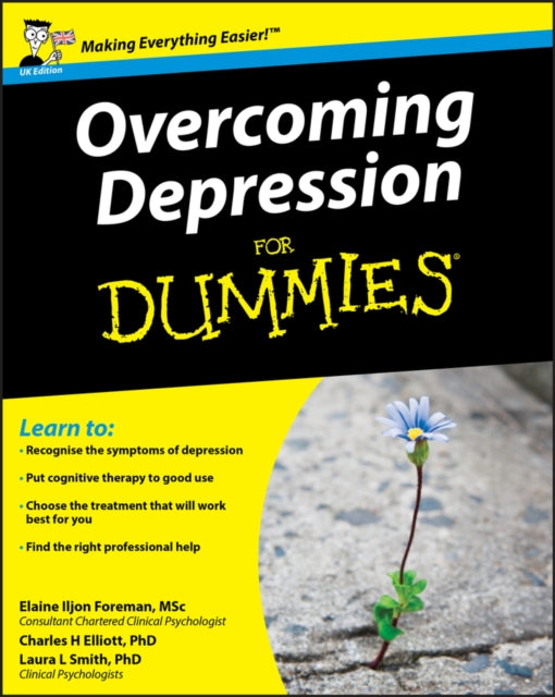Book cover of: Overcoming Depression For Dummies, UK Edition