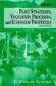 Book cover of: Plant Strategies, Vegetation Processes, and Ecosystem Properties. By: J. Philip Grime