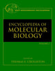 Book cover of: Encyclopedia of Molecular Biology, 4 Volume Set. By: Thomas E. Creighton
