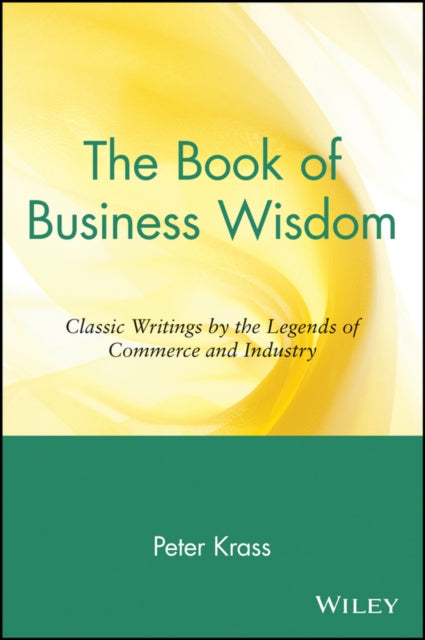Book cover of: Book of Business Wisdom. By: Peter Krass