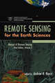 Book cover of: Manual of Remote Sensing, Remote Sensing for the Earth Sciences