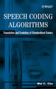 Book cover of: Speech Coding Algorithms. By: Wai C. Chu