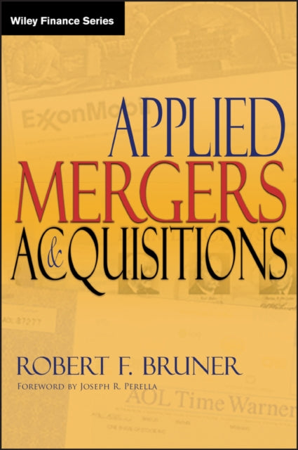 Book cover of: Applied Mergers and Acquisitions. By: Robert F. Bruner