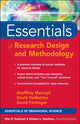 Book cover of: Essentials of Research Design and Methodology. By: Geoffrey R. Marczyk