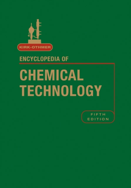 Book cover of: Kirk-Othmer Encyclopedia of Chemical Technology, Volume 8. By: Kirk-Othmer