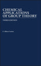 Book cover of: Chemical Applications of Group Theory