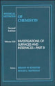Book cover of: Physical Methods of Chemistry, Investigations of Surfaces and Interfaces