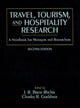 Book cover of: Travel, Tourism, and Hospitality Research