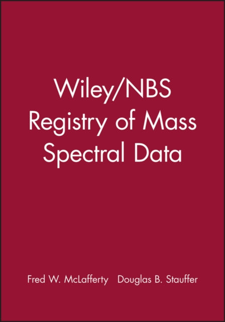 Book cover of: Wiley / NBS Registry of Mass Spectral Data, 7 Volume Set