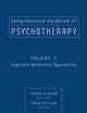 Book cover of: Comprehensive Handbook of Psychotherapy, Cognitive-Behavioral Approaches