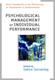 Book cover of: Psychological Management of Individual Performance. By: Sabine Sonnentag