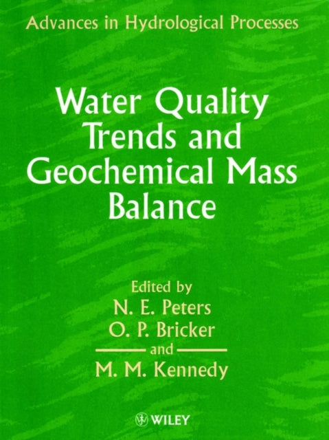 Book cover of: Water Quality Trends and Geochemical Mass Balance