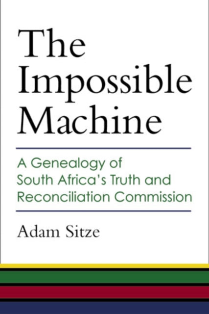 Book cover of: Impossible Machine. By: Adam Sitze