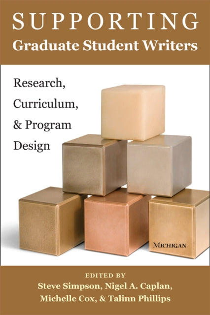 Book cover of: Supporting Graduate Student Writers