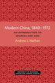 Book cover of: Modern China, 1840–1972. By: Andrew Nathan