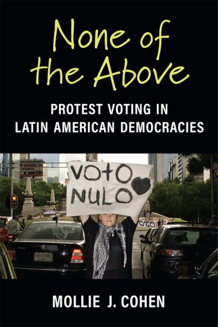 Book cover of: None of the Above. By: Mollie J. Cohen