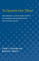 Book cover of: To Quench Our Thirst