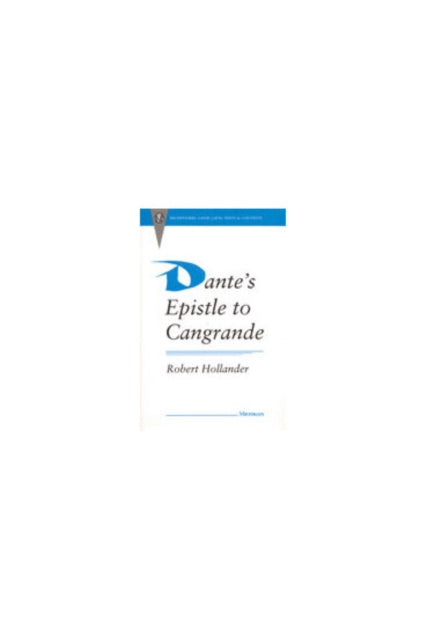 Book cover of: Dante's Epistle to Cangrande