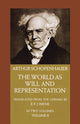 Book cover of: World as Will and Representation, Vol. 2